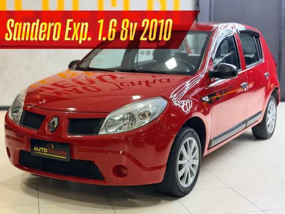 RENAULT SANDERO 1.6 EXPRESSION 8V FLEX 4P MANUAL RENAULT SANDERO 1.6 EXPRESSION 8V FLEX 4P MANUAL